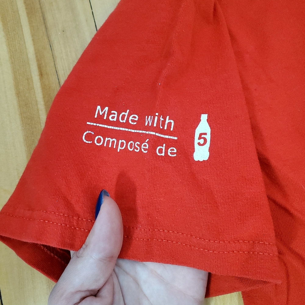 Vintage Womens World Cup Soccer Canada 2015 Coca Cola Short Sleeves Crew Neck - Picture 3 of 13